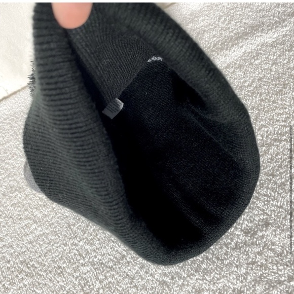 5/$25 MVP Embroidered Black & Grey Toque Beanie With Pom Pom - Picture 5 of 8